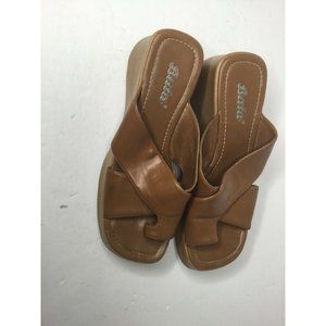 2@$25 Bata Womens Brown Sandal Size 8